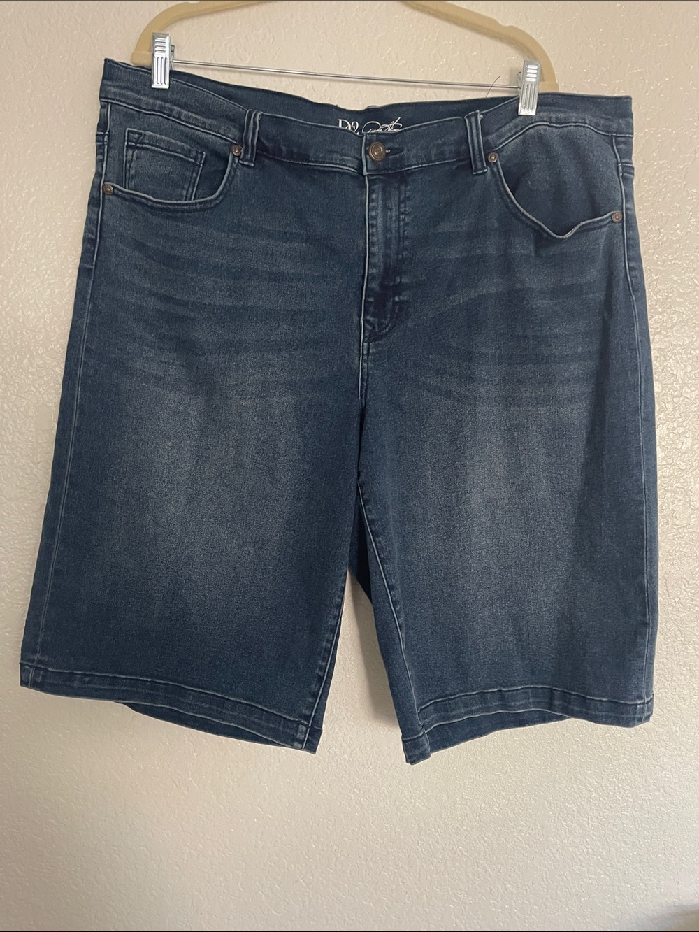 DG2 by Diane Gilman Dark Indigo Men's Denim Shorts